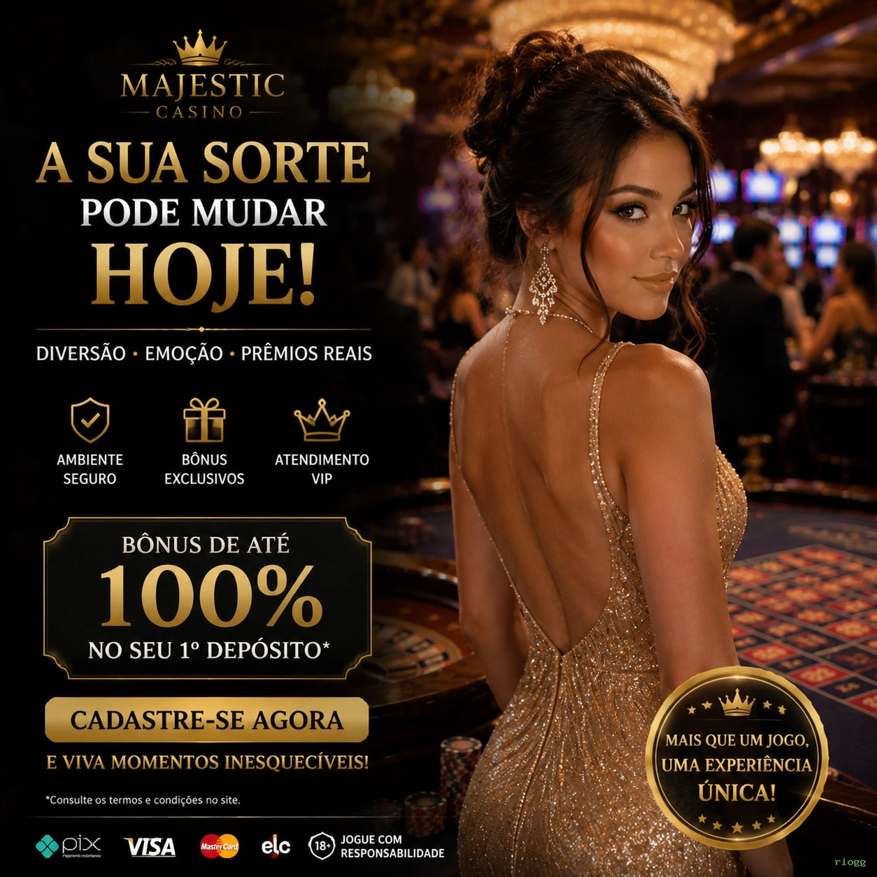 Interface do App riogg